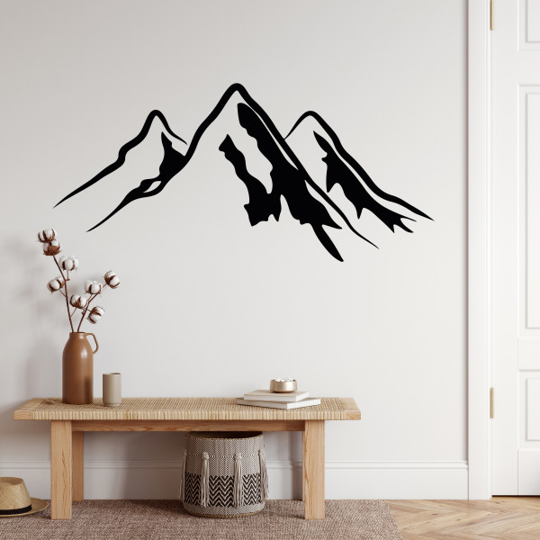 Wandtattoo Berge