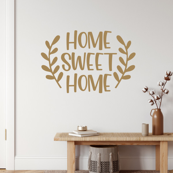 Wandtattoo Home Sweet Home Spruch